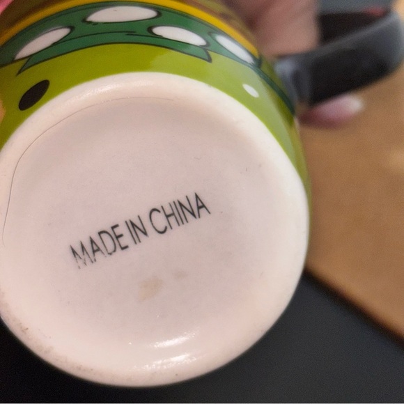 5/$25 
Just Perk Up Green and Black Mug Coffee Tea Tall - Picture 3 of 5